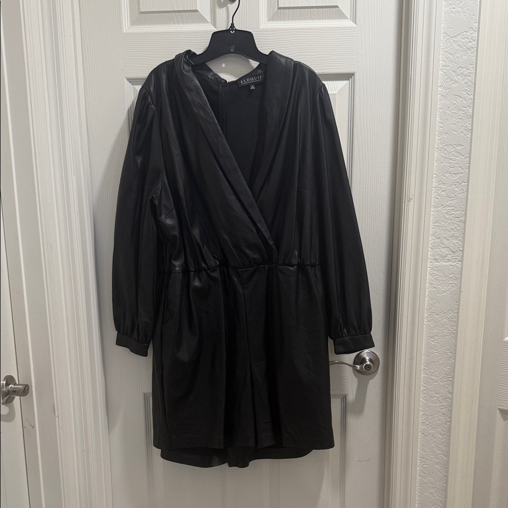 Eloquii Black Midi Dress